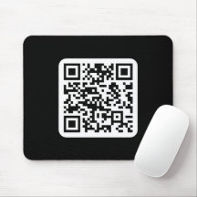 Bewerkbare moderne QR-code | Zwart wit of elke kle