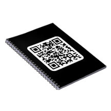 Bewerkbare moderne QR-code | Zwart wit of elke kle