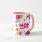 bewerkbare mok voor tekstontwerp (Voorkant rechts)