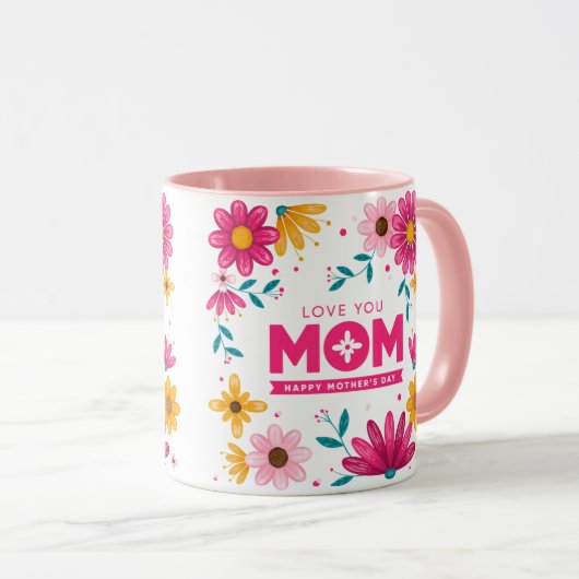 bewerkbare mok voor tekstontwerp (Voorkant rechts)