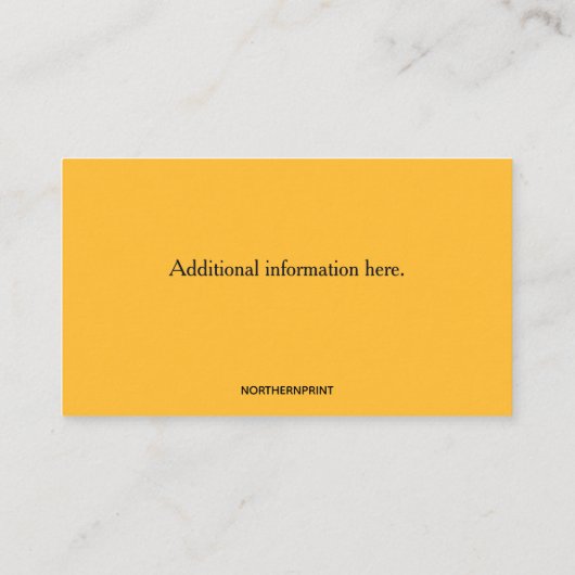 Bewerkbare Motorsport ATV Motorvoertuigen Visitekaartje (Achterkant)