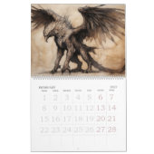 bewerkbare mythologische wezens kalender (Feb 2027)
