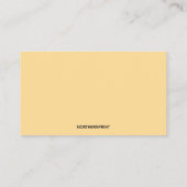 Bewerkbare naaibenodigdheden op maat naaister visitekaartje (Achterkant)