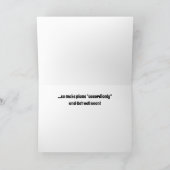 Bewerkbare naam accordeonspeler Aanpassen Goed kri Kaart (Binnen)