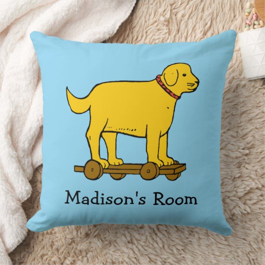 Bewerkbare naam en  Speelgoed Dog Kussen (Deken)