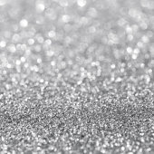 BEWERKBARE naam Glitter Bokeh silver & baby pink Case-Mate iPhone Case