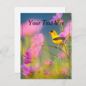 bewerkbare natuur kaart (Voorkant / Achterkant)