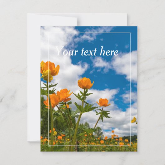 bewerkbare natuur kaart (Voorkant)