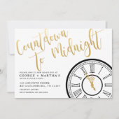 Bewerkbare Nieuwjaarsfeest Uitnodiging (Voorkant)