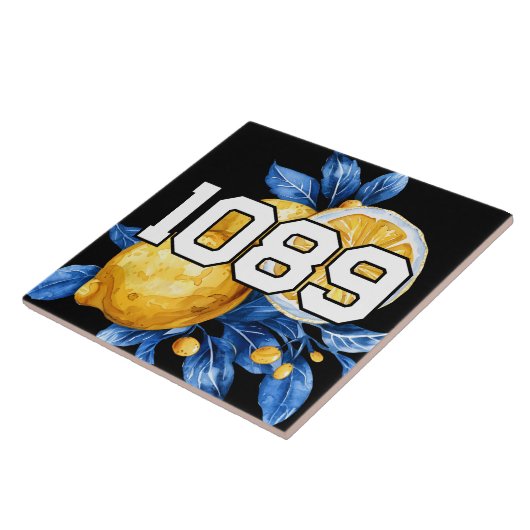 Bewerkbare nummers van Address Tegel Tegeltje (Zijkant)