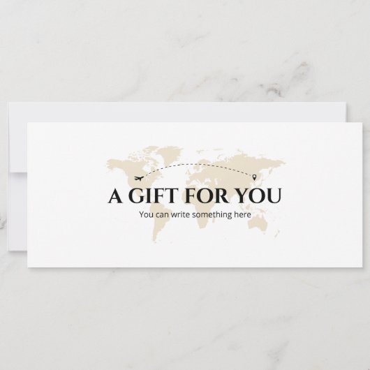 Bewerkbare Oostenrijk vliegtuig instapkaart Kaart (Achterkant)