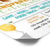 Bewerkbare opa- en oma-dag flyer poster (Hoek)