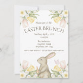 Bewerkbare Pasen Brunch Uitnodiging Direct Downloa (Voorkant)