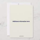 Bewerkbare Pastel Stippen en Party Pet Foto Verjaa Kaart (Achterkant)