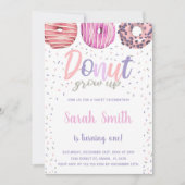 Bewerkbare pastelzoete feestuitnodiging kaart (Voorkant)