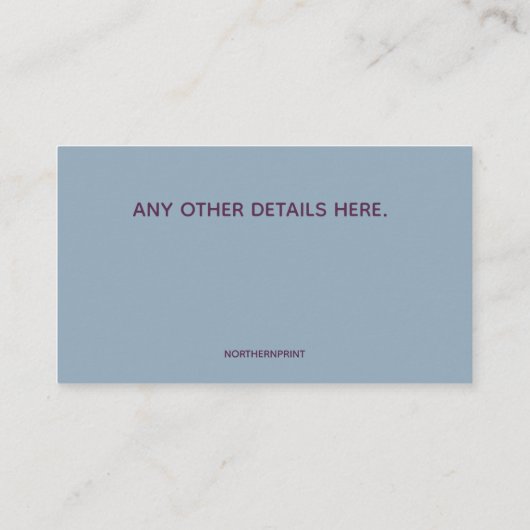 Bewerkbare Pet Spa Visitekaartje (Achterkant)