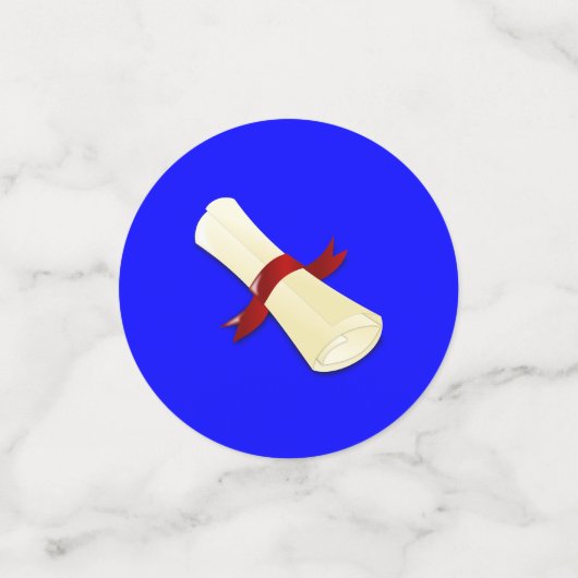 Bewerkbare Photo Afstuderen Table Confetti (Kleine voorkant)