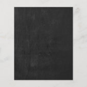 Bewerkbare pizza menukaart pizzaria restaurant men flyer (Achterkant)