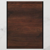 Bewerkbare Pizzamenukaart Pizzeria Restaurantmenu Flyer (Achterkant)