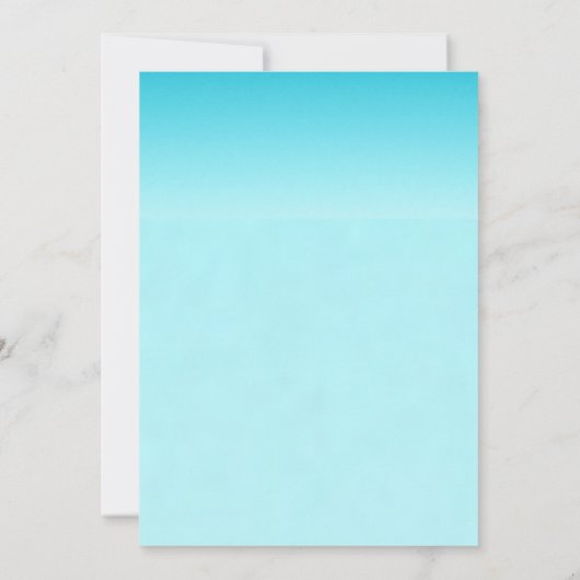 Bewerkbare Pool Party Verjaardag Zomer Zwemmen Kaart (Achterkant)