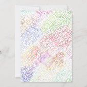 Bewerkbare PRINSES Verjaardagsfeest Uitnodiging (Achterkant)