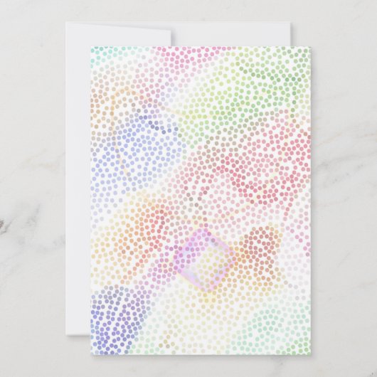 Bewerkbare PRINSES Verjaardagsfeest Uitnodiging  (Achterkant)