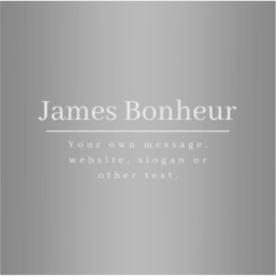 Bewerkbare promotionele sjabloon voor bedrijf enz. sticker