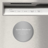 Bewerkbare promotionele Sjabloon voor bedrijven, e Magneet (Insitu (Vaatwasser))