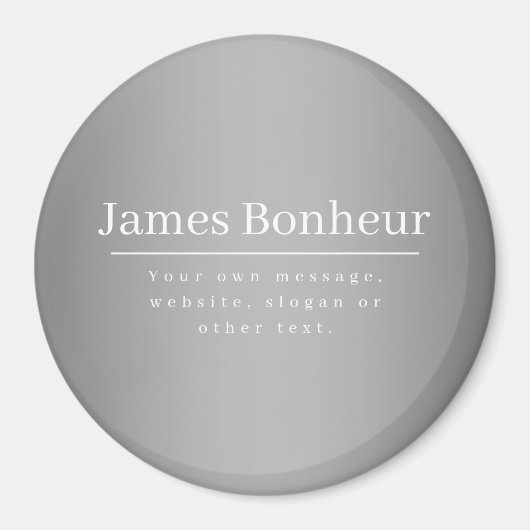 Bewerkbare promotionele Sjabloon voor bedrijven, e Magneet (Voorkant)