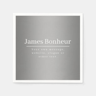 Bewerkbare promotionele Sjabloon voor bedrijven, e Servet