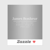 Bewerkbare promotionele Sjabloon voor bedrijven, e Sticker (Vel)