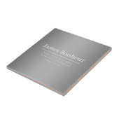 Bewerkbare promotionele Sjabloon voor bedrijven, e Tegeltje (Zijkant)