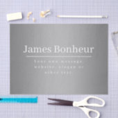 Bewerkbare promotionele Sjabloon voor bedrijven, e Tissuepapier (Craft)