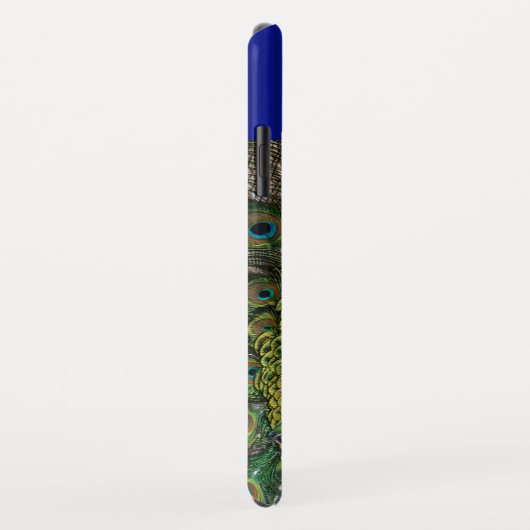 Bewerkbare Proud Peacock Blues en Greens Case-Mate iPhone Case (Achterkant/rechts)