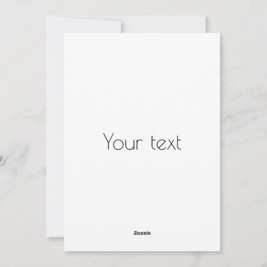 Bewerkbare Psychedelic Flying Turtle Holiday Kaart (Achterkant)