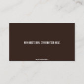 Bewerkbare Pumpkin Patch Boerderij Visitekaartje (Achterkant)