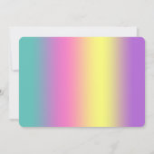 Bewerkbare Puppy Verjaardag Foto uitnodiging (Achterkant)