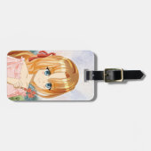 Bewerkbare quotes-liefhebbers bagagelabel (Voorkant horizontaal)