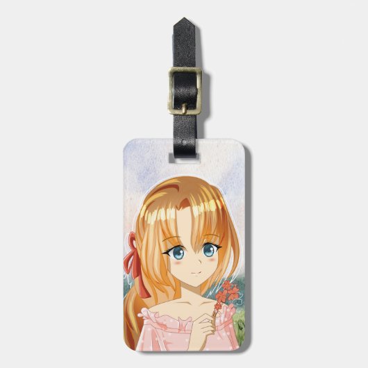 Bewerkbare quotes-liefhebbers bagagelabel (Voorkant verticaal)