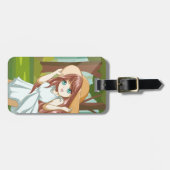 Bewerkbare quotes-liefhebbers bagagelabel (Voorkant horizontaal)