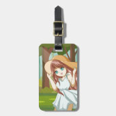 Bewerkbare quotes-liefhebbers bagagelabel (Voorkant verticaal)