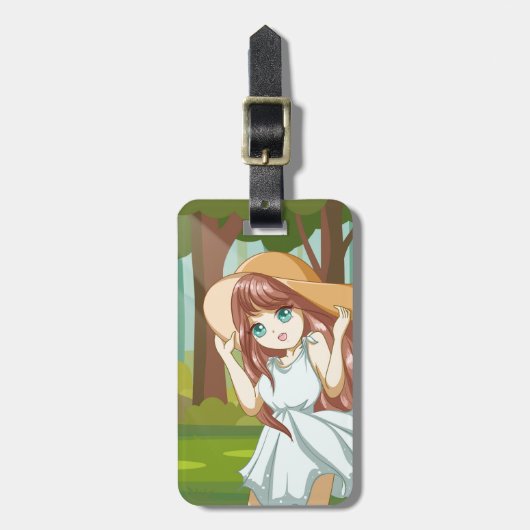 Bewerkbare quotes-liefhebbers bagagelabel (Voorkant verticaal)