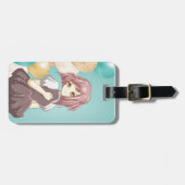 Bewerkbare quotes-liefhebbers bagagelabel (Voorkant horizontaal)