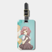 Bewerkbare quotes-liefhebbers bagagelabel (Voorkant verticaal)