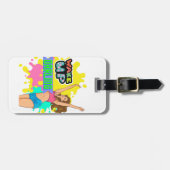 Bewerkbare quotes-liefhebbers bagagelabel (Voorkant horizontaal)