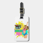 Bewerkbare quotes-liefhebbers bagagelabel (Voorkant verticaal)