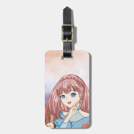 Bewerkbare quotes-liefhebbers bagagelabel (Voorkant verticaal)