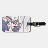 Bewerkbare quotes-liefhebbers bagagelabel (Voorkant horizontaal)