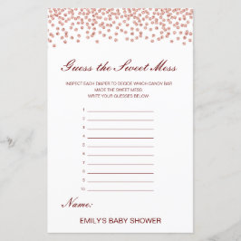 Bewerkbare Raad de Sweet Mess, Dirty Diaper