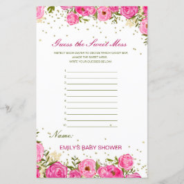 Bewerkbare Raad de Sweet Mess, Dirty Diaper